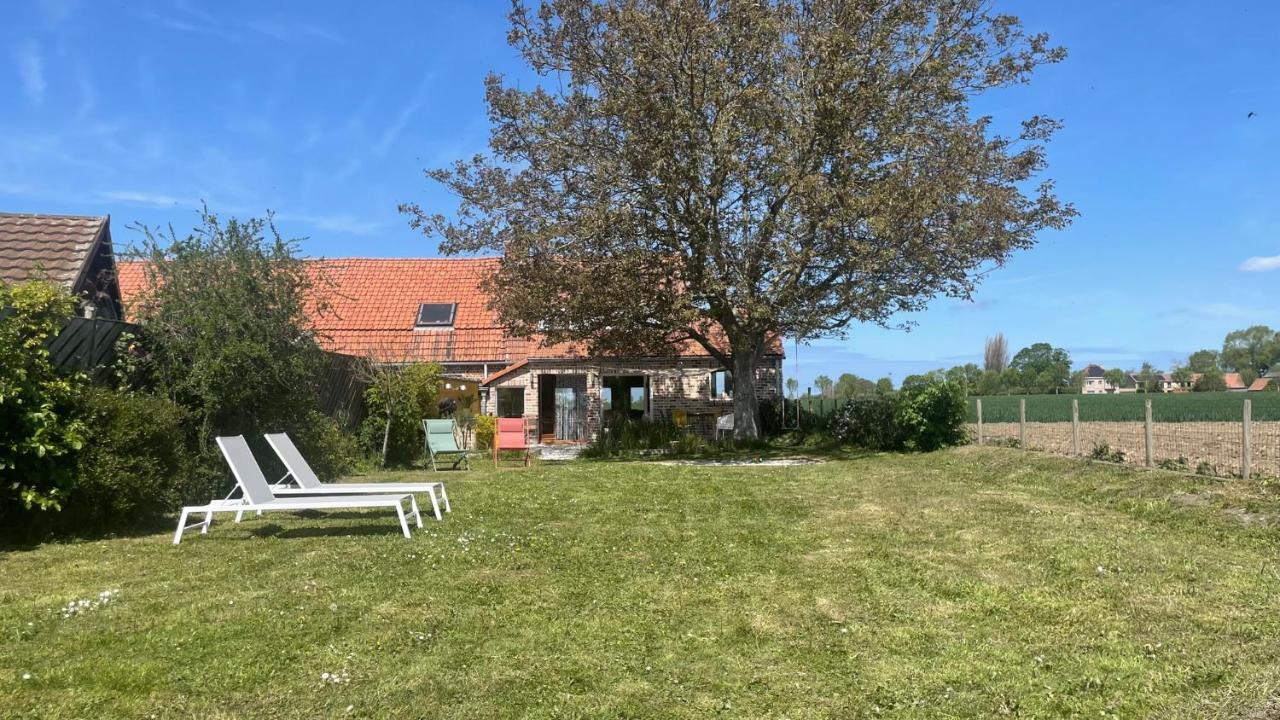 Landelijk Huisje Te Houtem Veurne Exteriör bild
